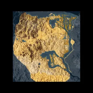 Assassin's Creed Origins interactive map