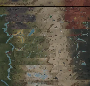 Fallout 76 interactive map