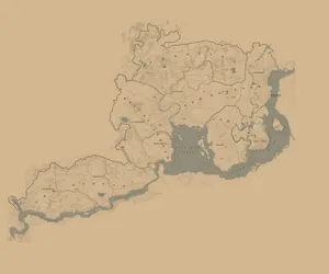 Red Dead Redemption 2 interactive map